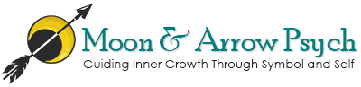 Therapy with Astrology | Moon and Arrow Psych Logo